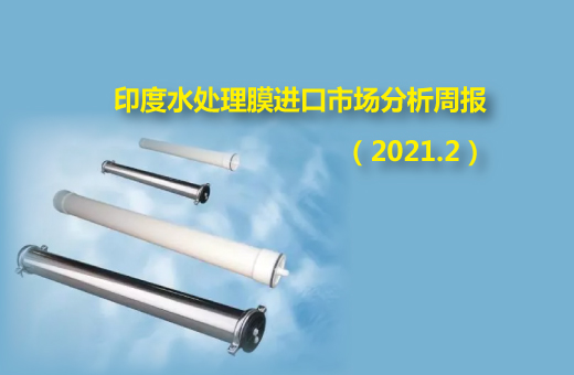 印度水處理膜進口市場分析周報（2021.2）