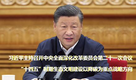 習近平主持召開中央全面深化改革委員會第二十一次會議強調：深入打好污染防治攻堅戰